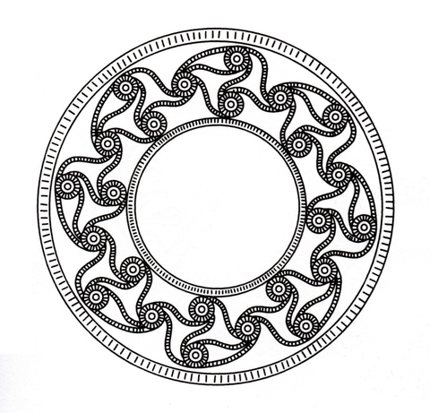 Celtic Mandala 4 Coloring Page